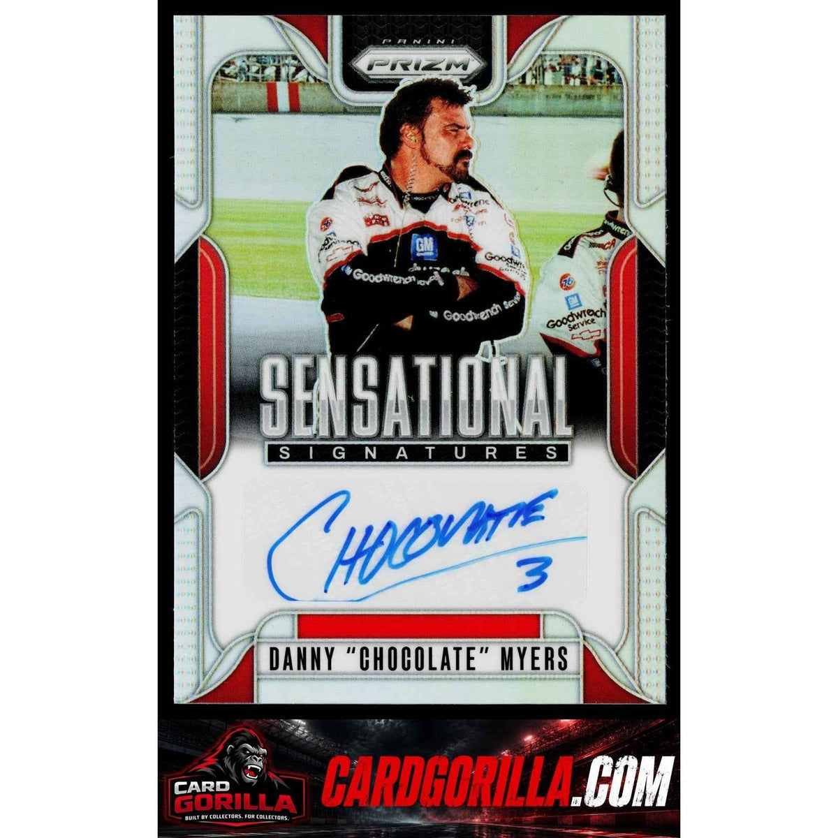 2025 Panini Prizm #SS-DCM Danny "Chocolate" Myers Sensational Signatures