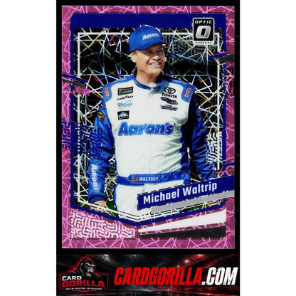 2024 Donruss #37 Michael Waltrip Optic Pink Velocity #/79