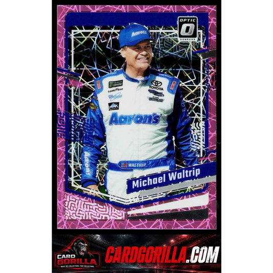 2024 Donruss #37 Michael Waltrip Optic Pink Velocity #/79