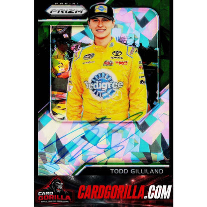 2018 Panini Prizm #DS-TG Todd Gilliland Driver Signatures Green Prizm #/99