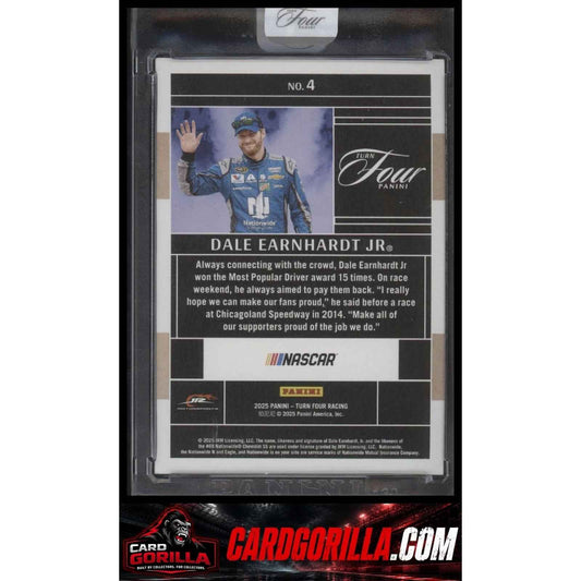 2025 Panini Turn Four #4 Dale Earnhardt Jr #/75