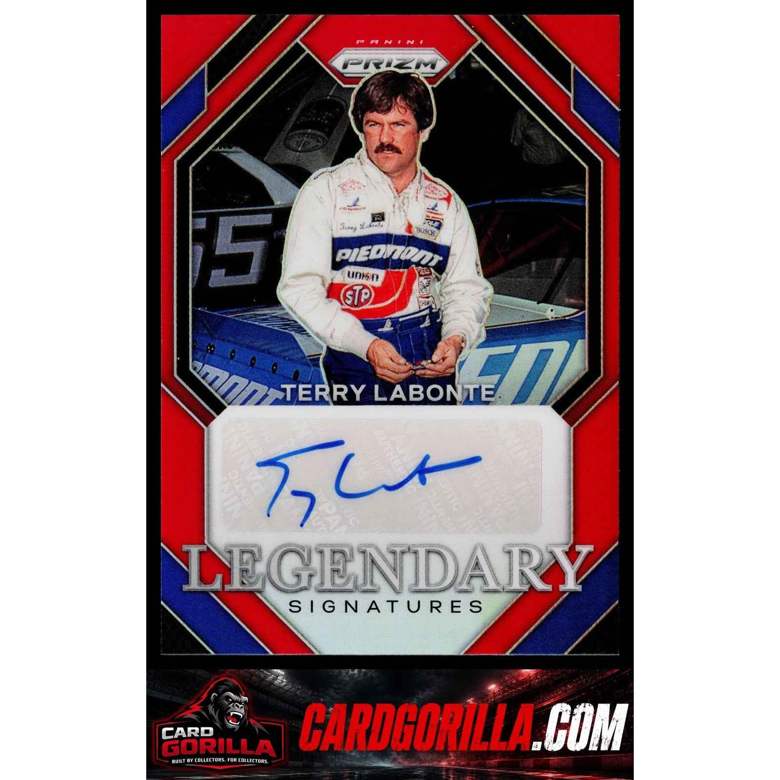 2024 Panini Prizm #LS-TLT Terry Labonte Legendary Signatures Red #/99