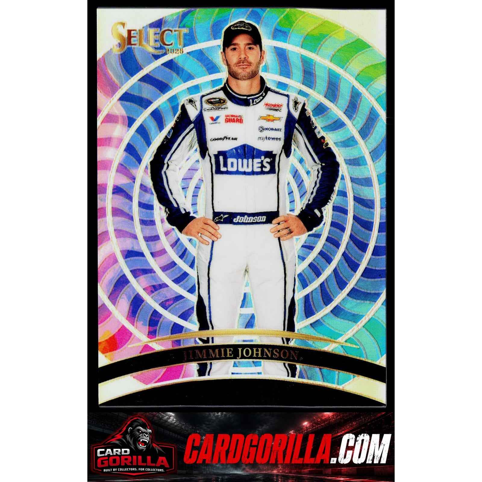 2025 Panini Select #11 Jimmie Johnson Color Wheel
