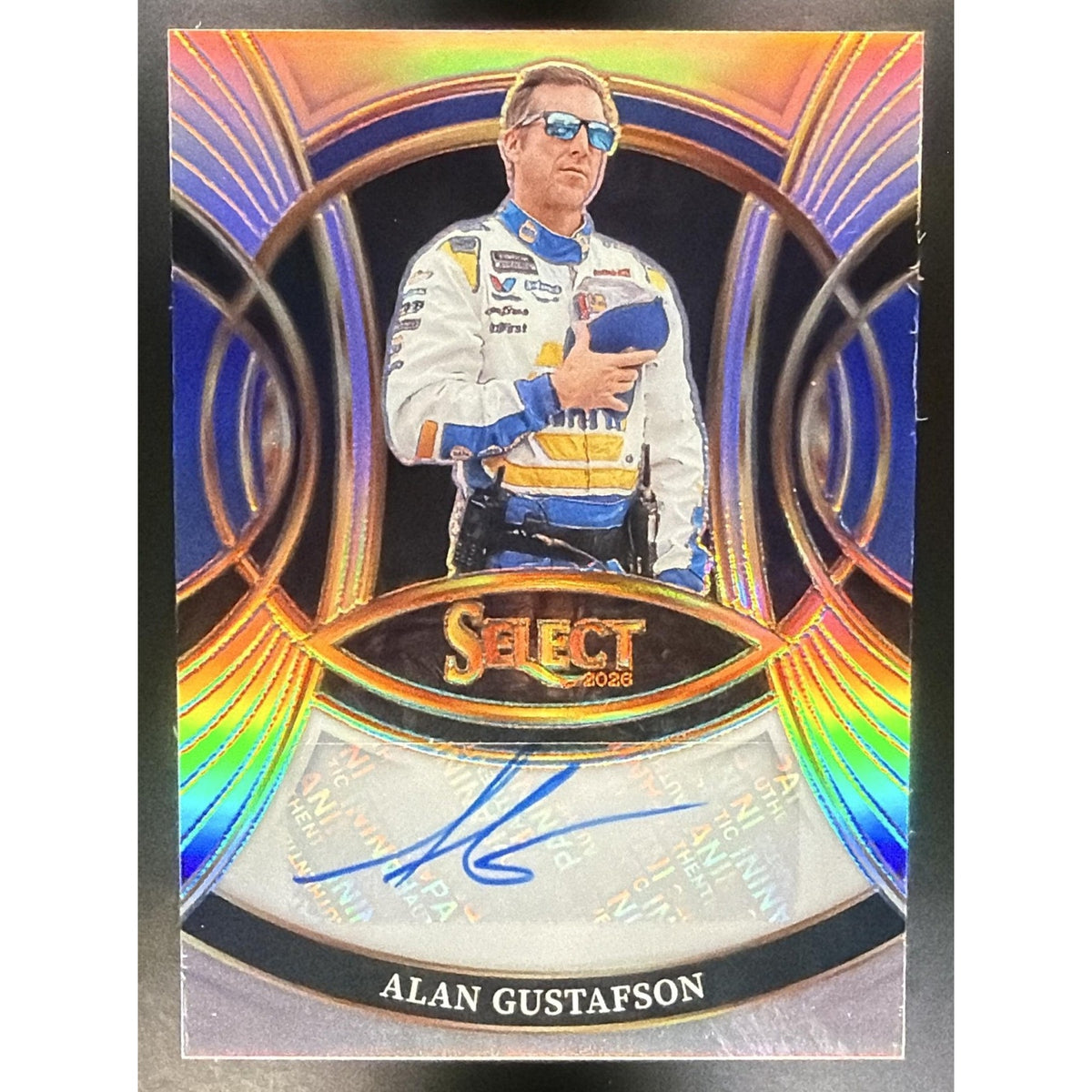 2026 Panini Select NASCAR Alan Gustafson #S-AGT Signatures Auto