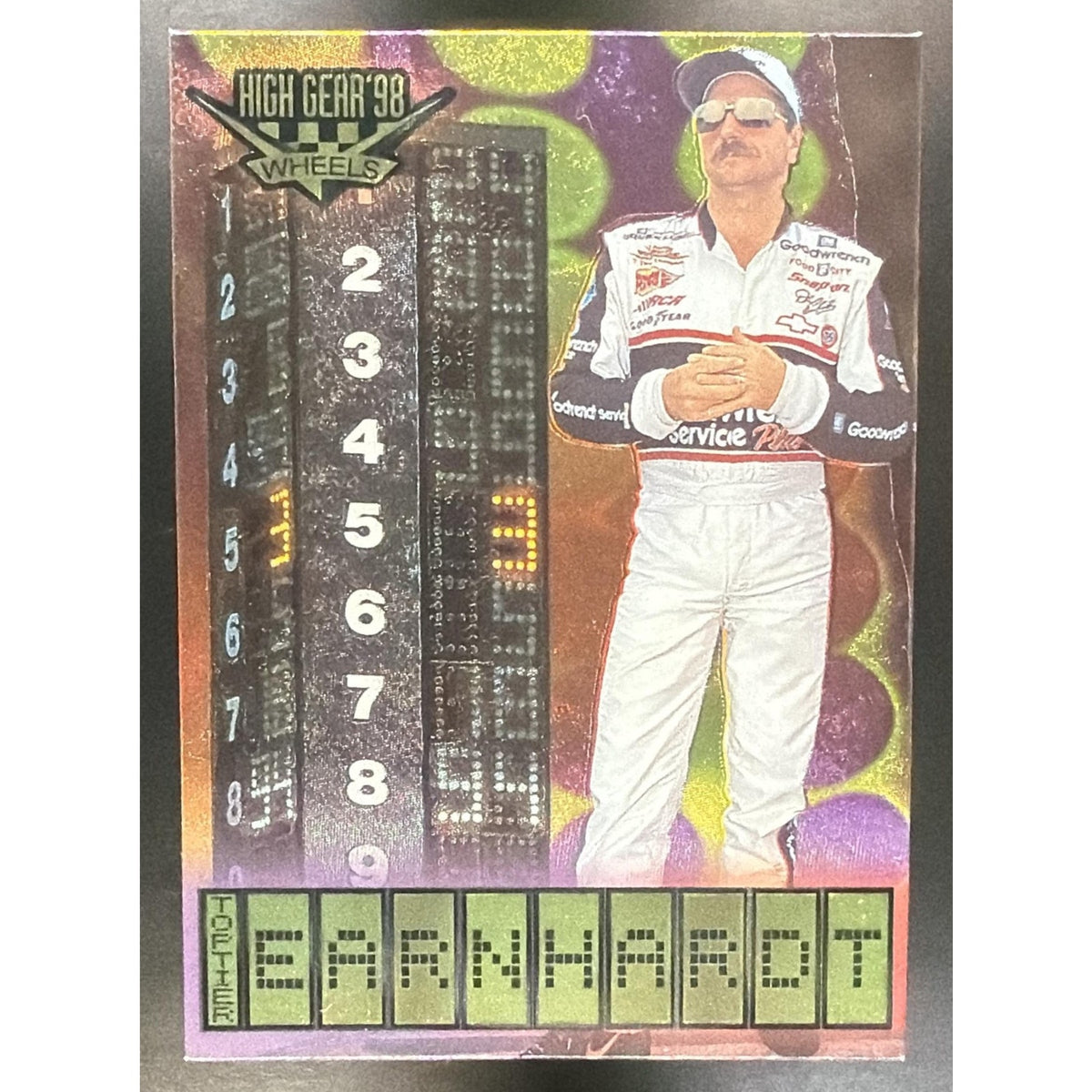1998 Wheels High Gear Dale Earnhardt #TT5 Top Tier