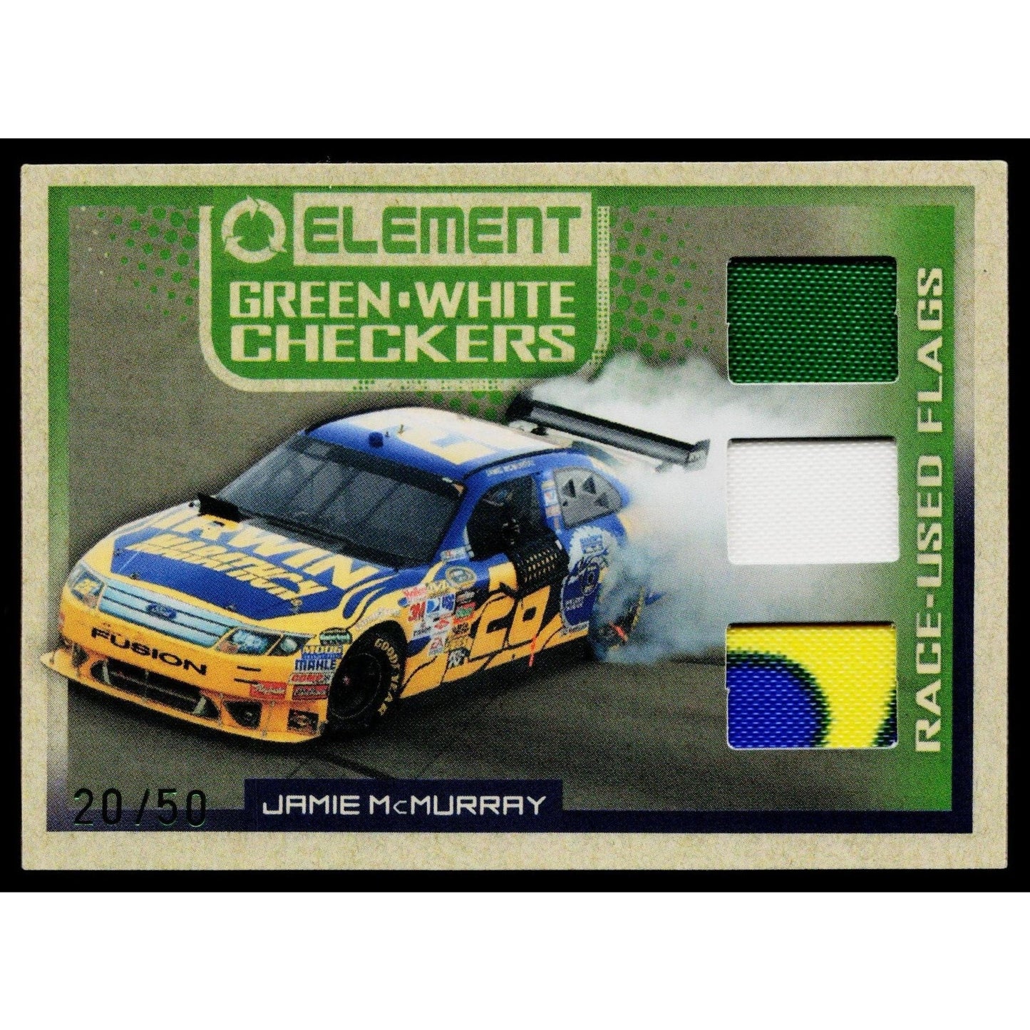 2010 Wheels Element #GWCJM Jamie McMurray Green-White-Checkers Green #/50