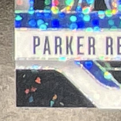2025 Panini Prizm NASCAR Parker Retzlaff #58 White Sparkle Prizms