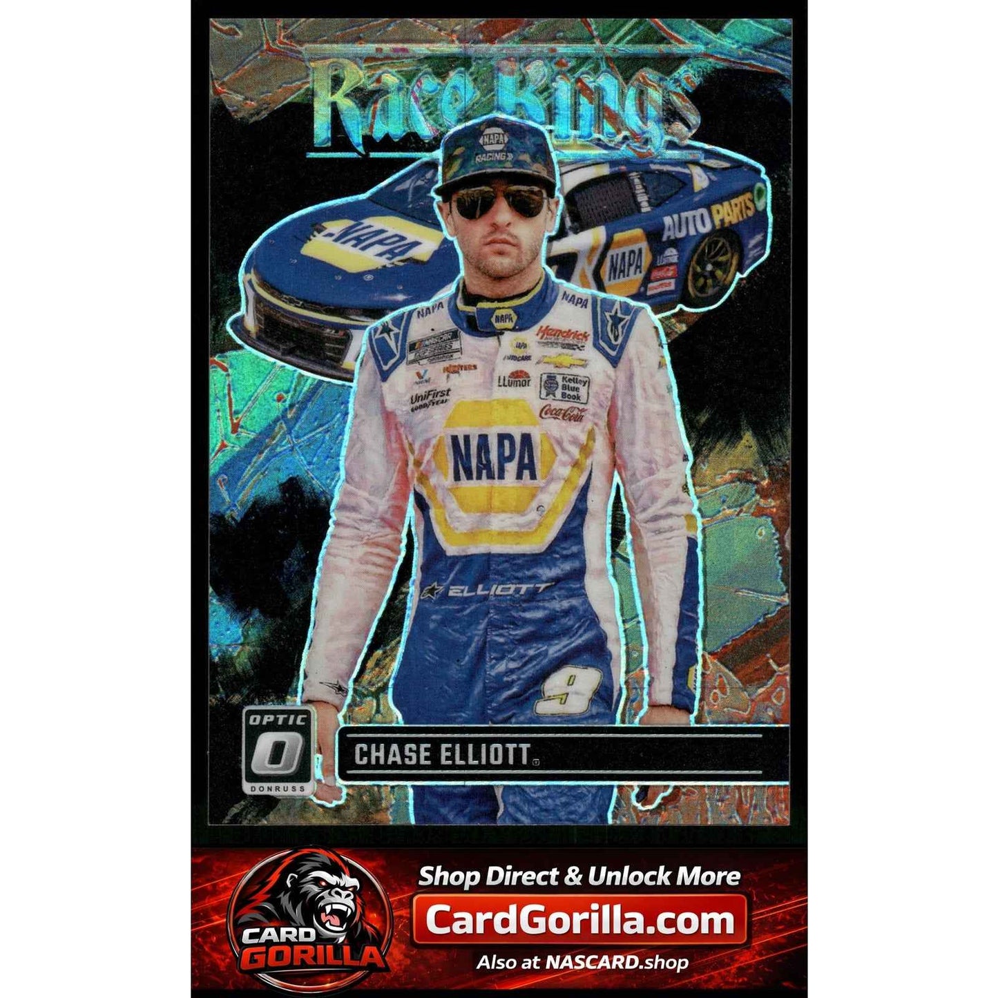 2024 Donruss #195 Chase Elliott Optic Black Pandora