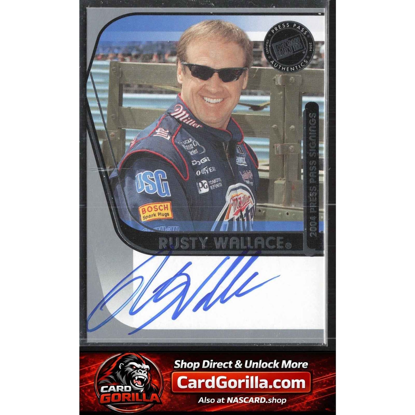 2004 Press Pass #NNO Rusty Wallace Signings