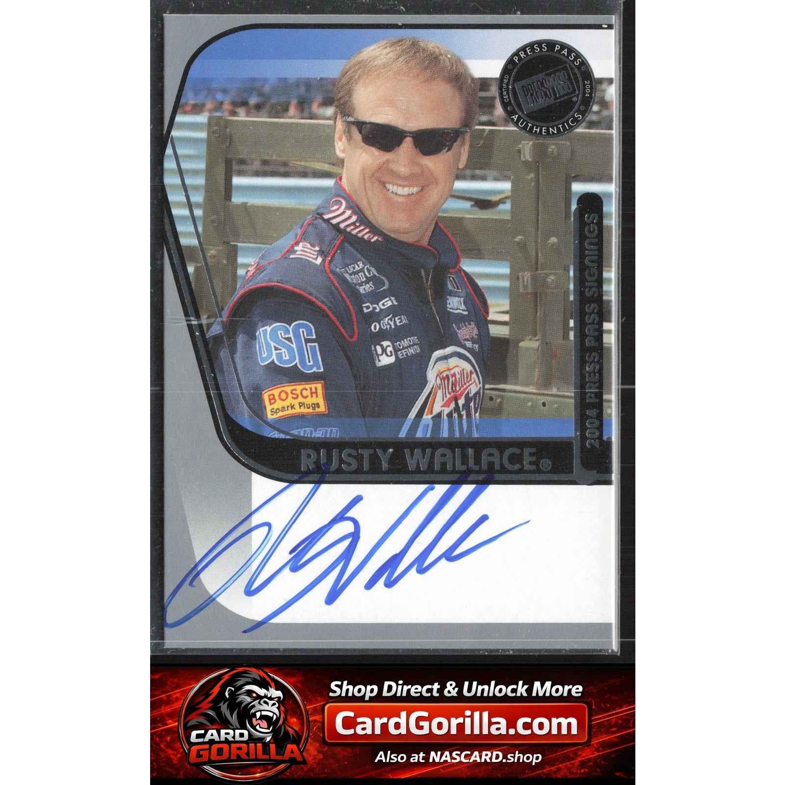 2004 Press Pass #NNO Rusty Wallace Signings