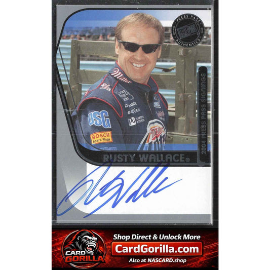 2004 Press Pass #NNO Rusty Wallace Signings
