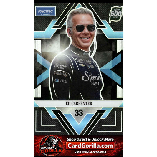2025 Parkside Indy 500 Pacific #15 Ed Carpenter