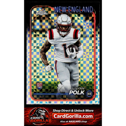 2024 Topps Chrome #220 Ja’Lynn Polk X-Fractor