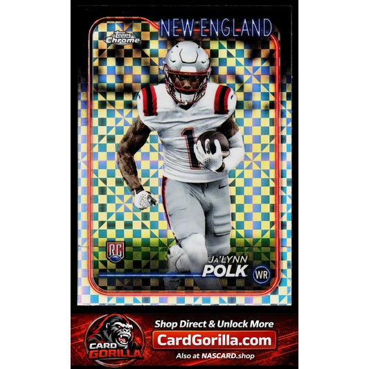 2024 Topps Chrome #220 Ja’Lynn Polk X-Fractor
