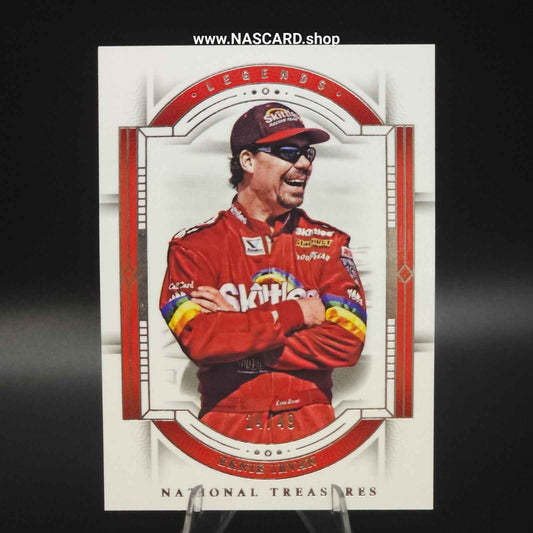 2024 Panini National Treasures Legends #99 Ernie Irvin 24/49 - NASCARD.shop