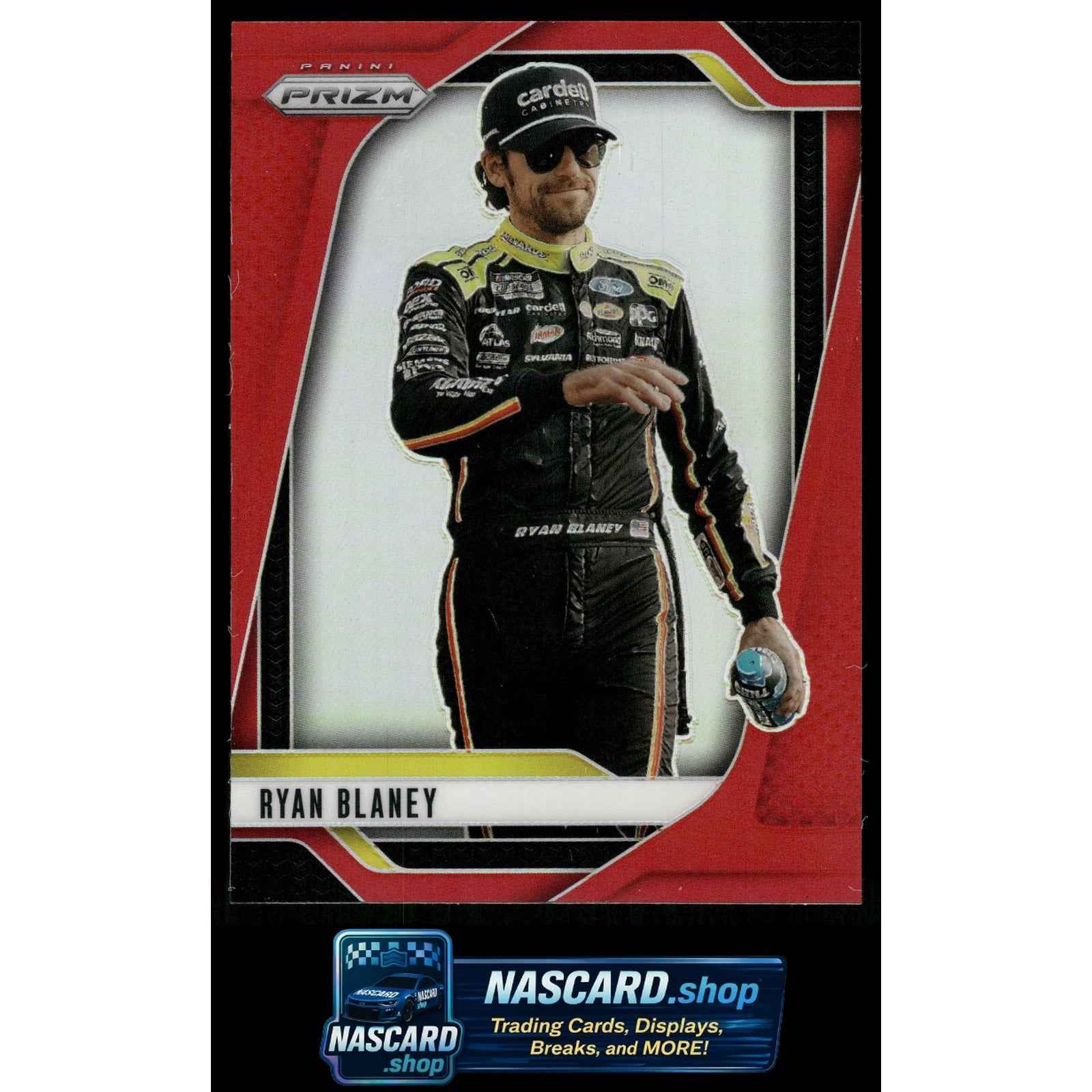2025 Panini Prizm #12 Ryan Blaney Red #/249