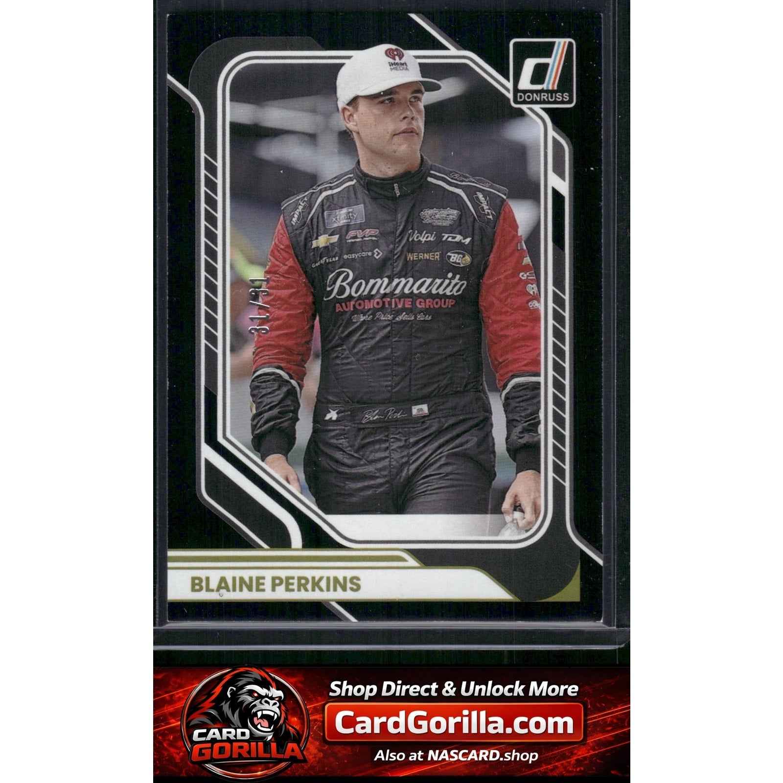 2026 Donruss #39 Blaine Perkins Numbers #/31