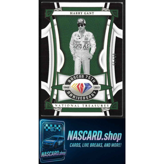 2023 Panini National Treasures #56 Harry Gant Midnight #/20