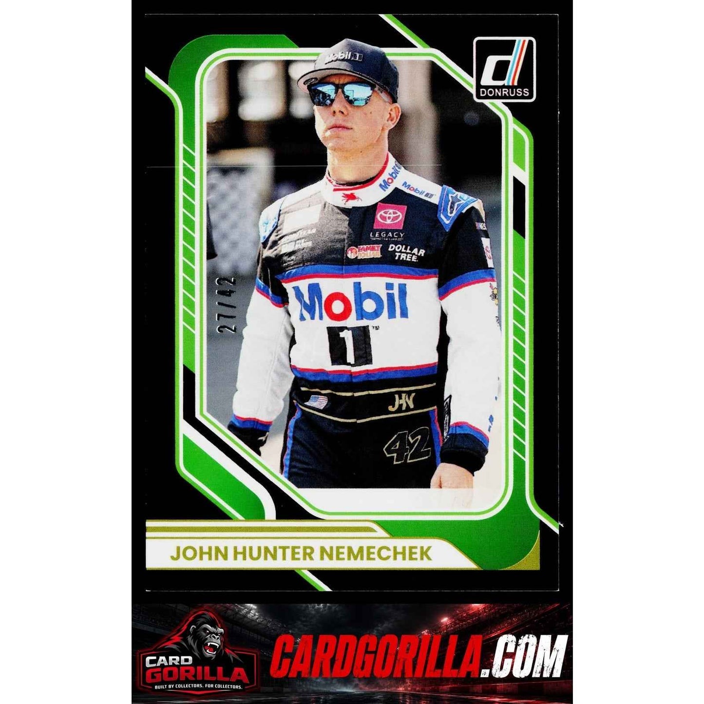 2026 Donruss #27 John Hunter Nemechek Numbers #/42