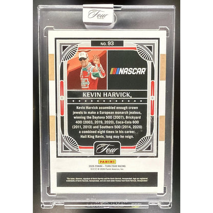 2026 Panini Turn Four Racing Kevin Harvick #93 /65