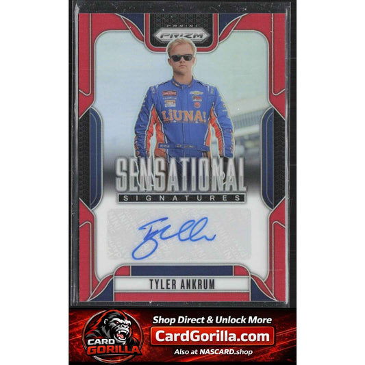 2025 Panini Prizm #SS-TAK Tyler Ankrum Sensational Signatures Red #/99