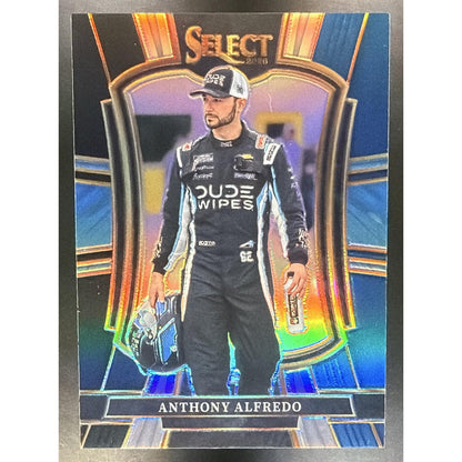 2026 Panini Select NASCAR Anthony Alfredo Trackside Black and Blue Prizms /49