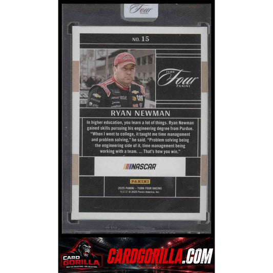 2025 Panini Turn Four #15 Ryan Newman #/75