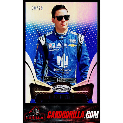 2018 Panini Certified #14 Alex Bowman Blue #/99
