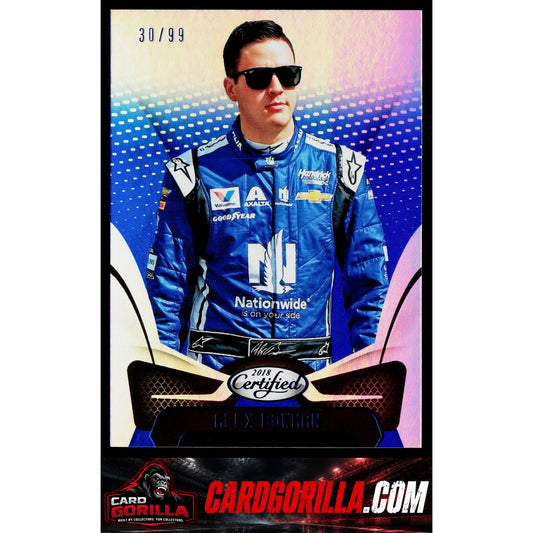 2018 Panini Certified #14 Alex Bowman Blue #/99