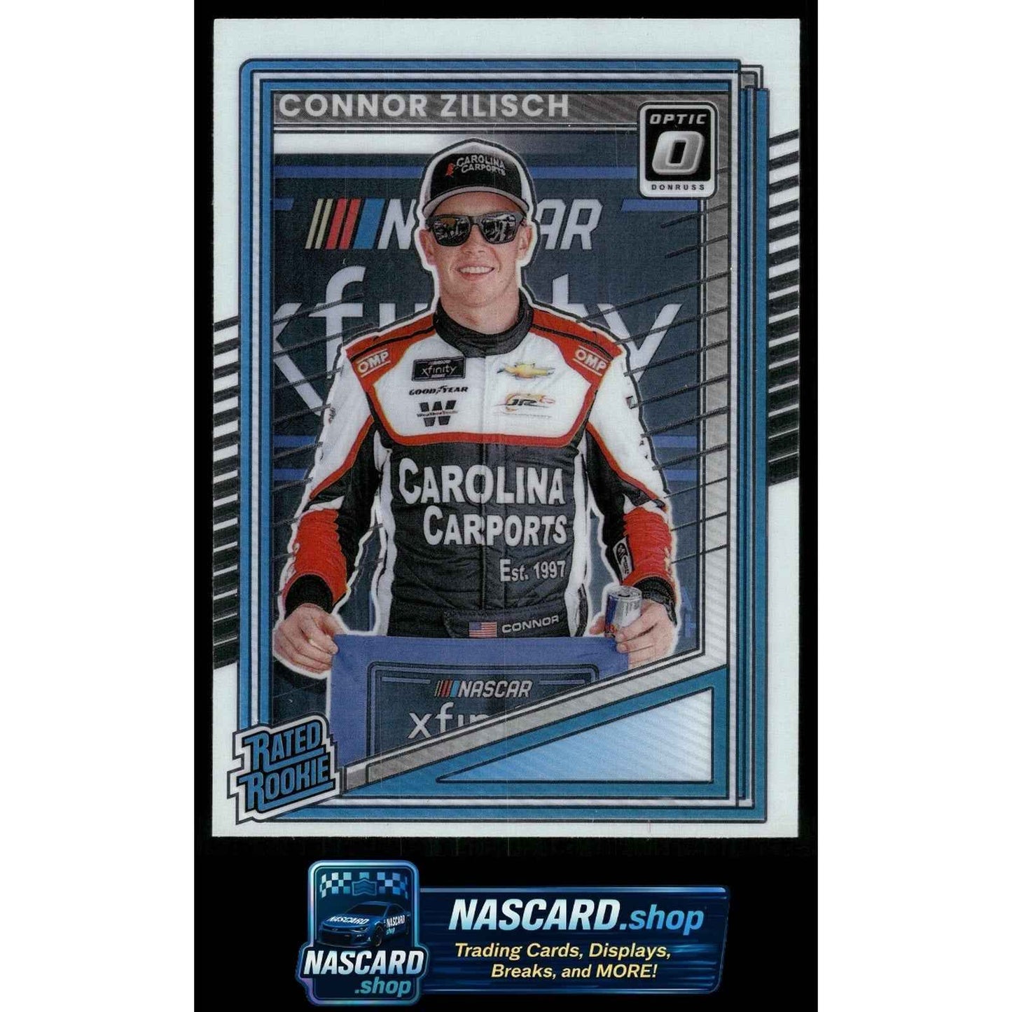 2025 Donruss #94 Connor Zilisch Optic Rated Rookie