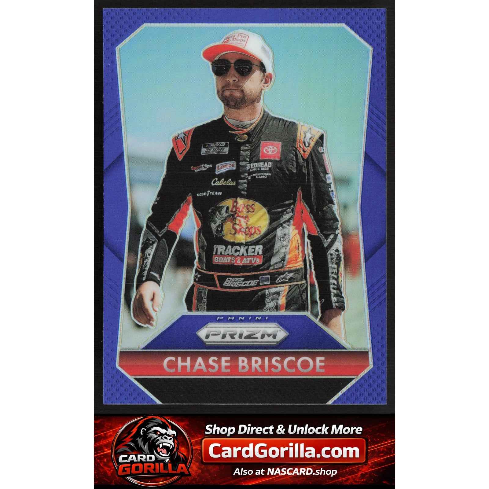 2025 Panini Prizm #169 Chase Briscoe Blue #/199