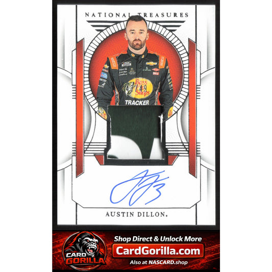 2024 Panini National Treasures #PP-ADN Austin Dillon Premium Patches #/49