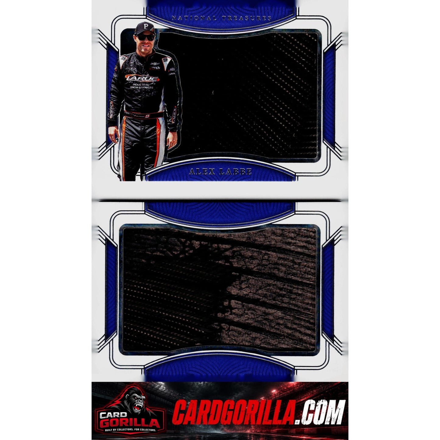 2023 Panini National Treasures #AL Alex Labbe Jumbo Tire Booklet Duals #/25