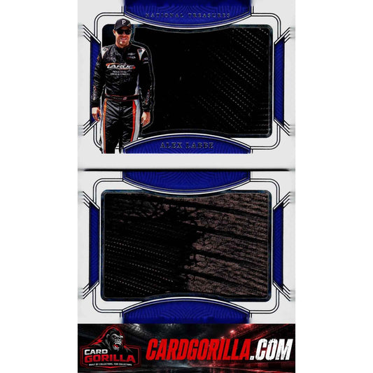 2023 Panini National Treasures #AL Alex Labbe Jumbo Tire Booklet Duals #/25