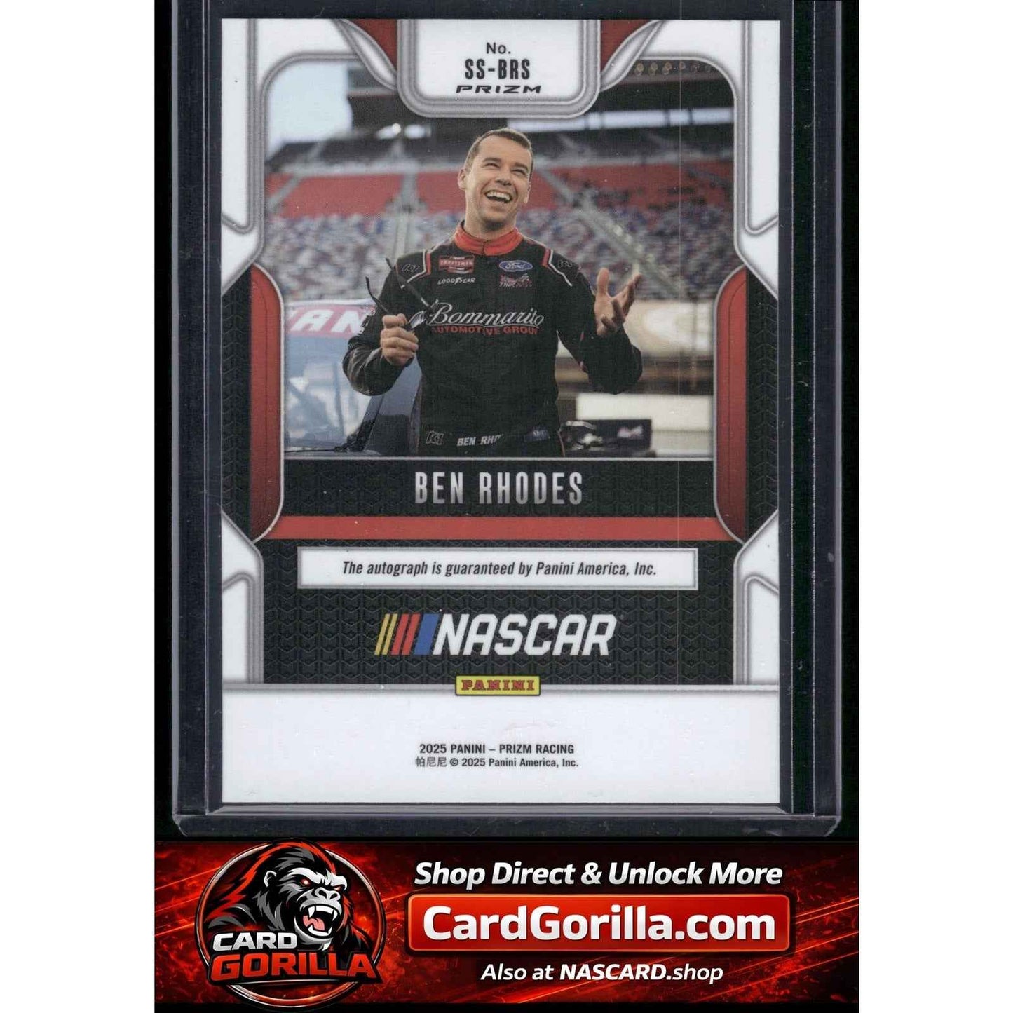 2024 Panini Prizm #SS-BRS Ben Rhodes Sensational Signatures