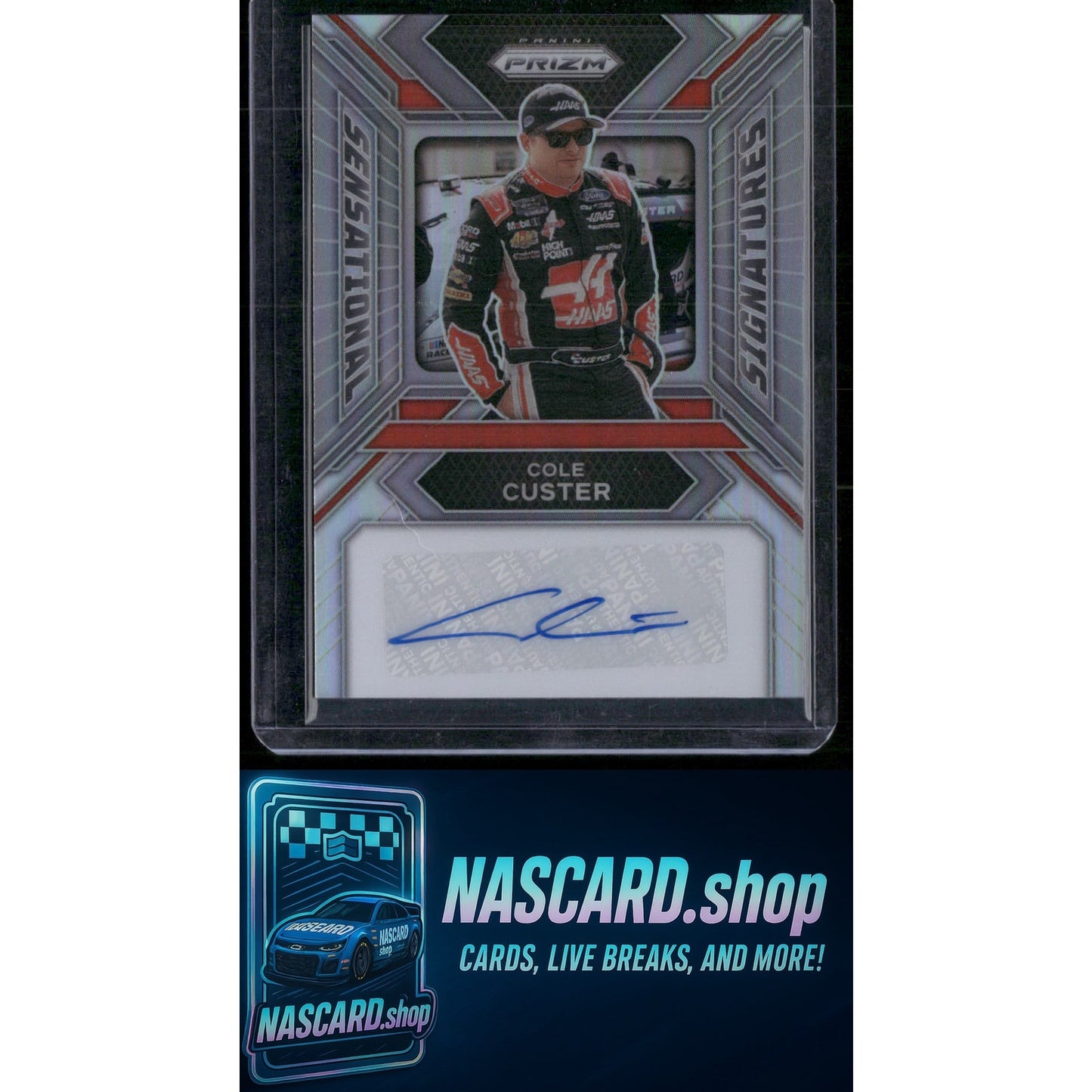 2024 Panini Prizm #SS-CCR Cole Custer Sensational Signatures