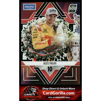 2025 Parkside Indy 500 Pacific #1 Alex Palou Red V2