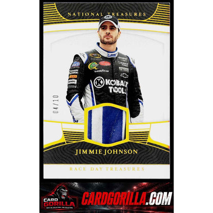 2023 National Treasures Jimmie Johnson Race Day Treasures Firesuits Prime #/10
