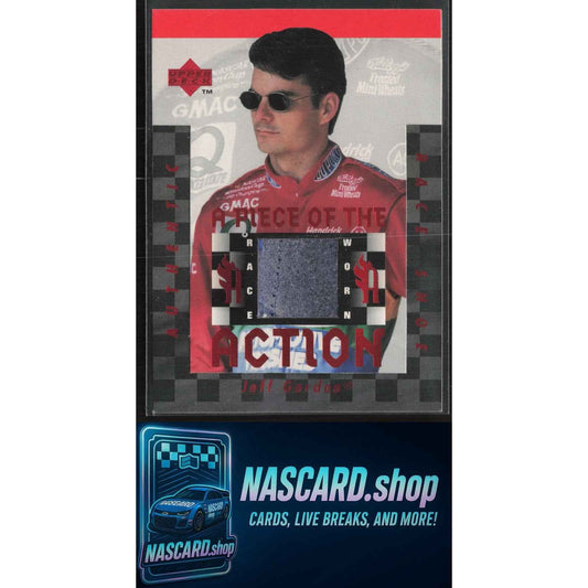 1997 Upper Deck Victory Circle #FS3 Jeff Gordon A Piece of the Action
