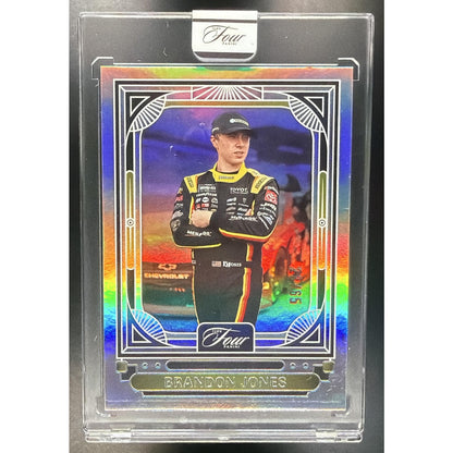 2026 Panini Turn Four Racing Brandon Jones #6 28/65
