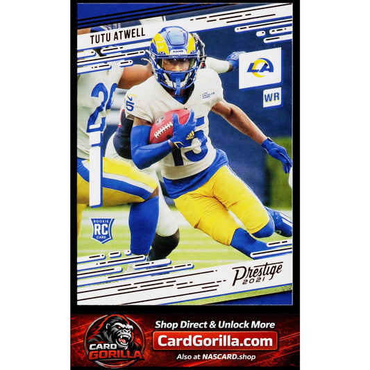 2021 Panini Chronicles #222 Tutu Atwell Prestige Rookies Update