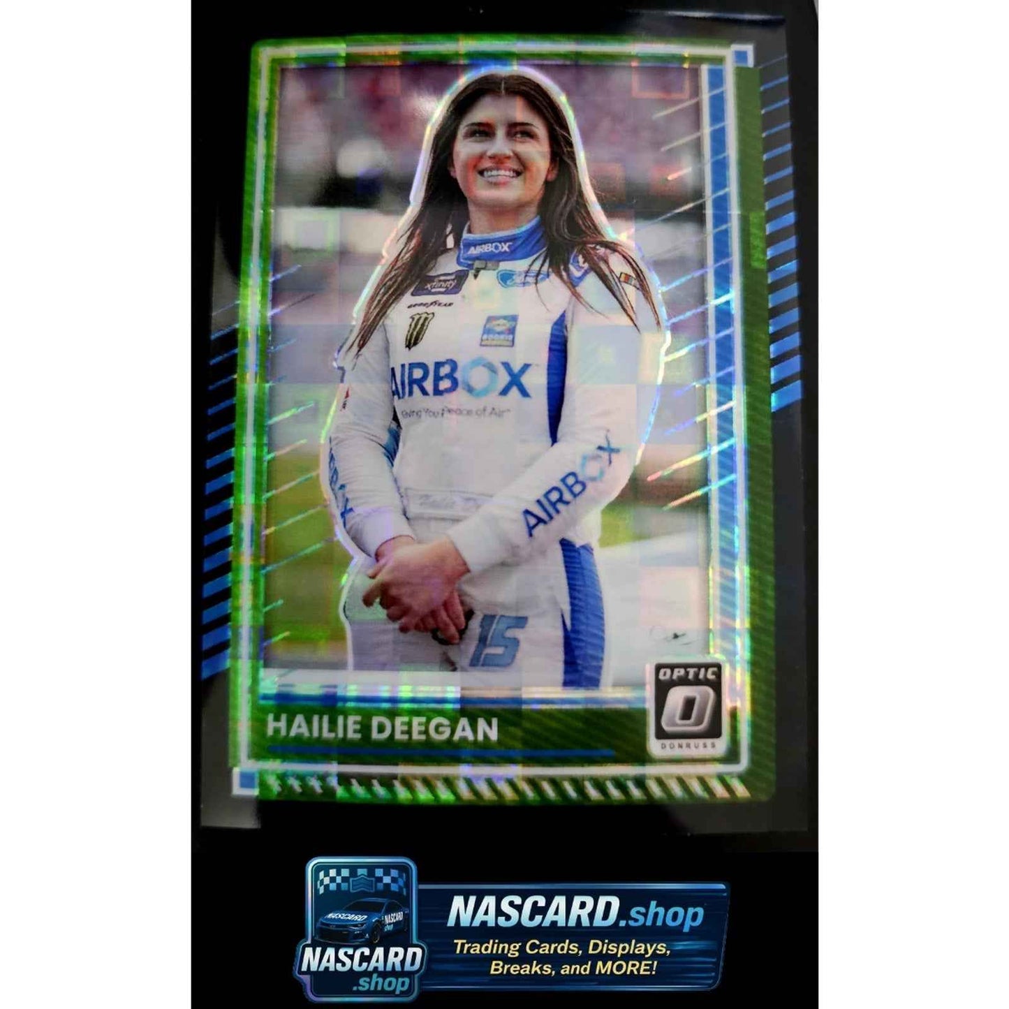 2025 Donruss #55 Hailie Deegan Optic Black Pandora SSP