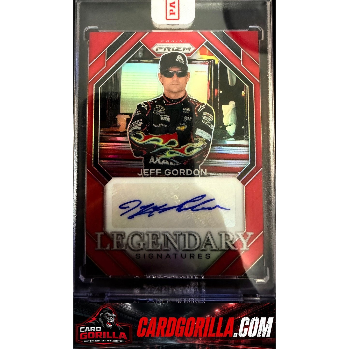 2024 Panini Prizm Jeff Gordon Legendary Signatures Red #/20