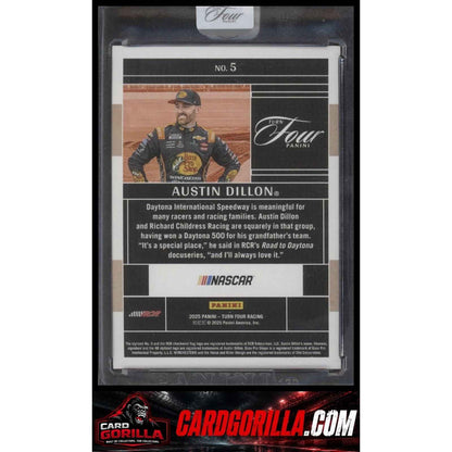 2025 Panini Turn Four #5 Austin Dillon #/75