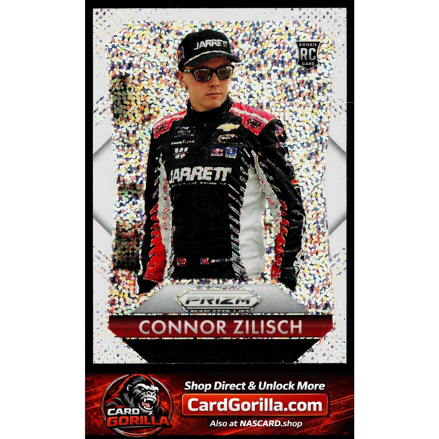 2025 Panini Prizm #178 Connor Zilisch White Sparkle