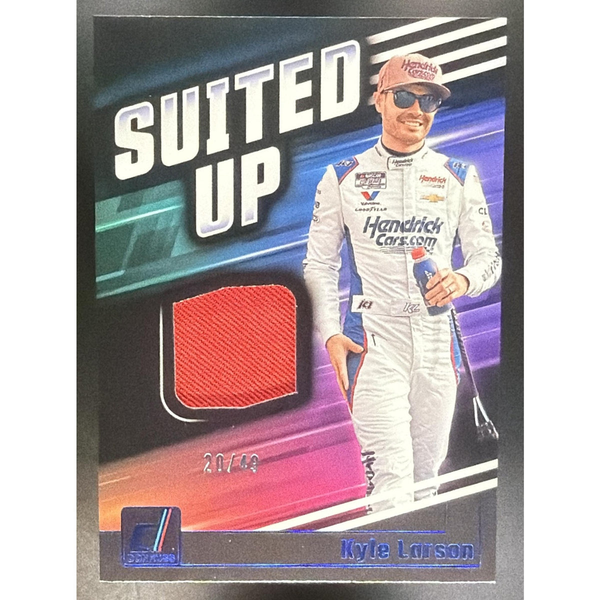 2025 Panini Donruss NASCAR Kyle Larson #5 Spellbound Blue Xplosion 20/49