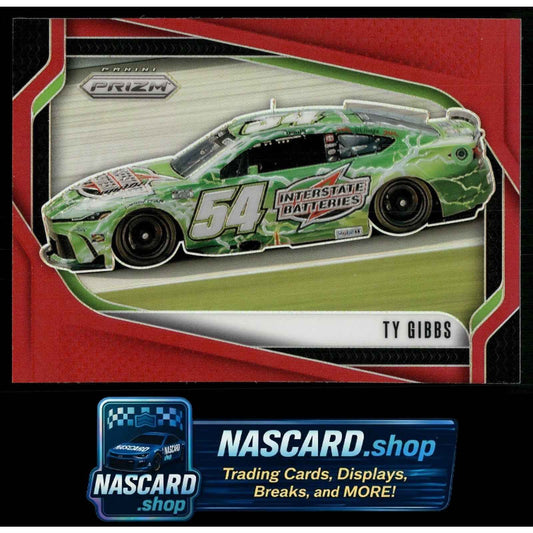 2025 Panini Prizm #111 Ty Gibbs Red #/249