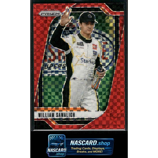 2025 Panini Prizm #64 William Sawalich Red Power #/175