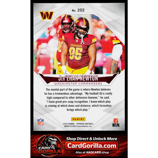 2024 Panini Phoenix #186 Jacob Cowing Purple
