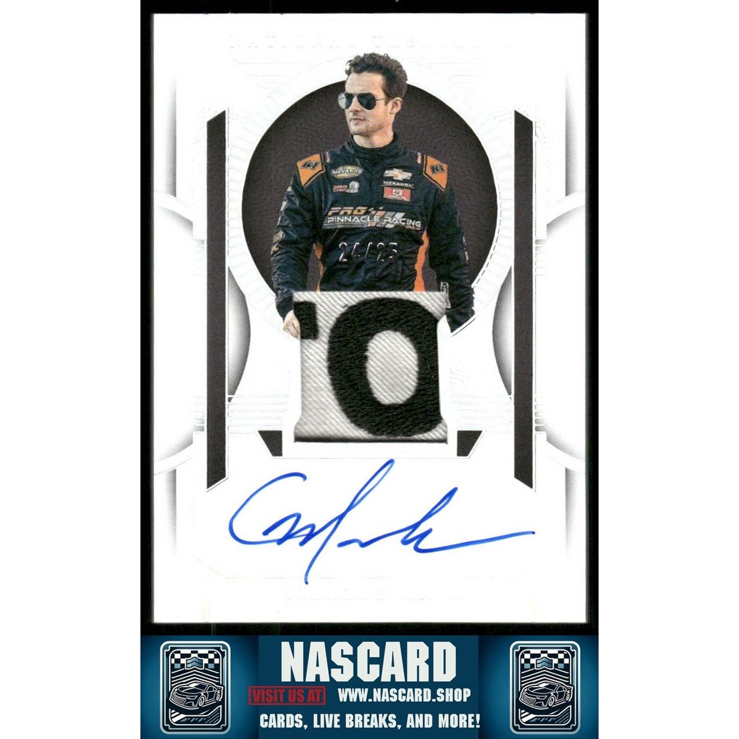 2024 Panini National Treasures #PP-CMK Connor Mosack Premium Patches Holo Silver - NASCARD.shop